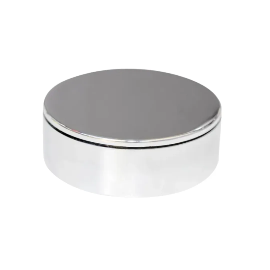 Base Giratória em Metal Para Tampo de Mesa para Vidro