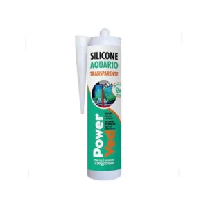 Silicone para Aquário de vidro - Transparente - 260 gramas