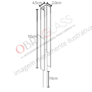 Pontalete chumbador epoxi 2×1 obraglass Pontalete chumbador epoxi 2×1 obraglass