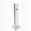 Torre de Inox Polido para Guarda Corpo De Vidro - 30CM - Image 2