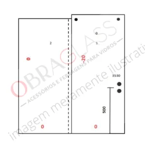 kit 10 porta de correr simples obraglass kit 10 porta de correr simples obraglass
