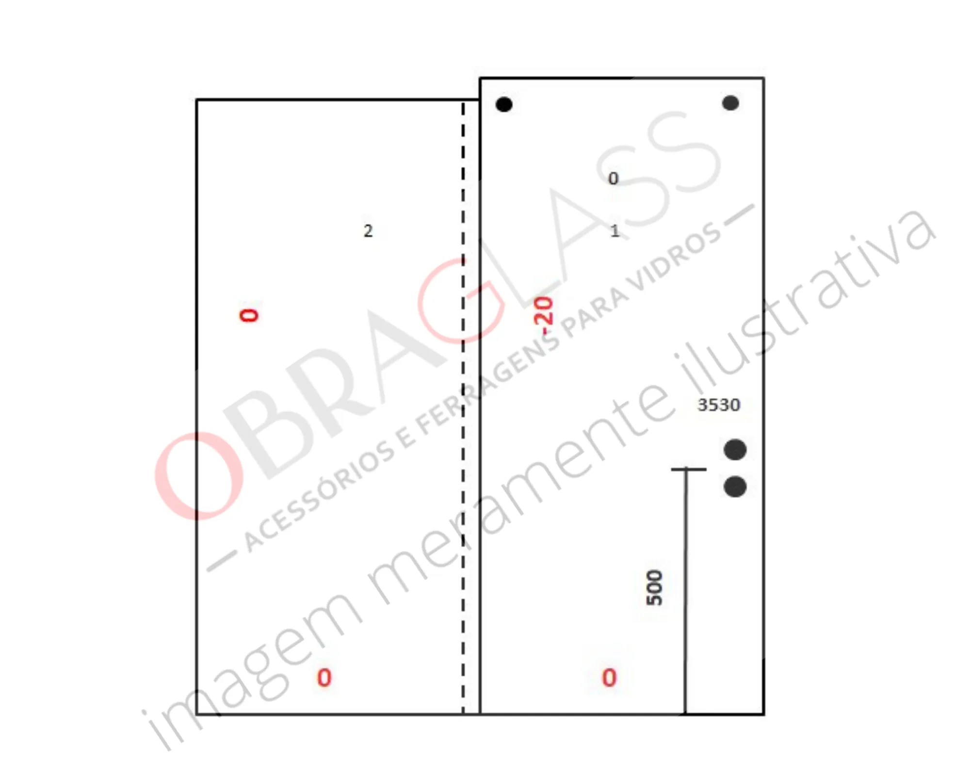 kit 10 porta de correr simples obraglass kit 10 porta de correr simples obraglass