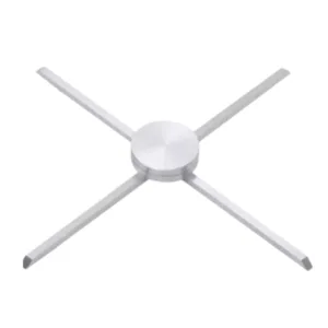 BASE GIRATÓRIA COM PÉ DE ALUMINIO PARA TAMPO DE VIDO GIRATORIO OU MADEIRA 1 BASE GIRATÓRIA COM PÉ DE ALUMINIO PARA TAMPO DE VIDO GIRATORIO OU MADEIRA 1