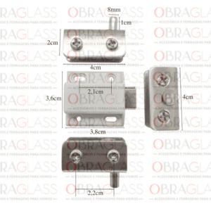 DOBRADIÇA DE RACK COM FECHO MAGNETICO 6 DOBRADIÇA DE RACK COM FECHO MAGNETICO 6