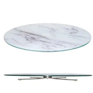 PRATO GIRATORIO VIDRO MARMORIZADO 1 PRATO GIRATORIO VIDRO MARMORIZADO 1