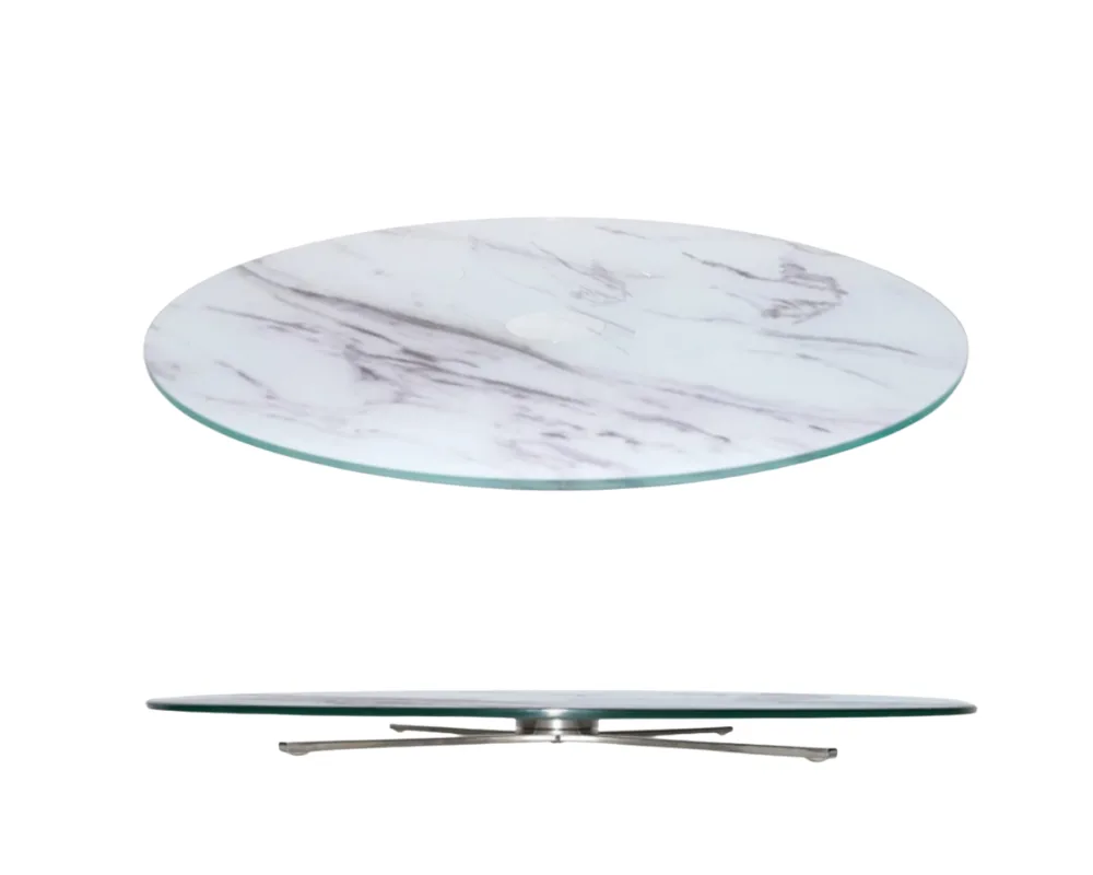 PRATO GIRATORIO VIDRO MARMORIZADO 1 PRATO GIRATORIO VIDRO MARMORIZADO 1