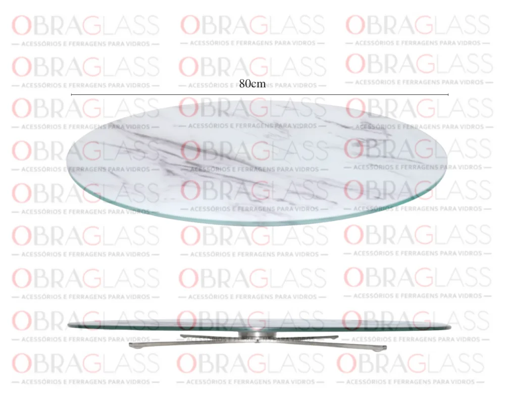 PRATO GIRATORIO VIDRO MARMORIZADO 3 PRATO GIRATORIO VIDRO MARMORIZADO 3