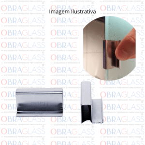 PUXADOR DE PRESSAO PARA PORTA DE VIDRO BLINDEX OBRAGLASS 03 PUXADOR DE PRESSAO PARA PORTA DE VIDRO BLINDEX OBRAGLASS 03