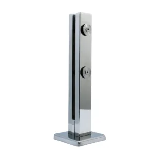 TORRE PINÇA PRESILHA DE INOX PARA CORRIMAO GUARDA CORPO DE VIDRO BLINDEX OBRGLASS 1.20