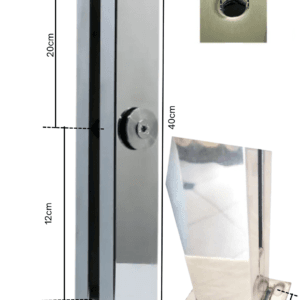 TORRE PINÇA PRESILHA DE INOX PARA CORRIMAO GUARDA CORPO DE VIDRO BLINDEX OBRGLASS 5 TORRE PINÇA PRESILHA DE INOX PARA CORRIMAO GUARDA CORPO DE VIDRO BLINDEX OBRGLASS 5