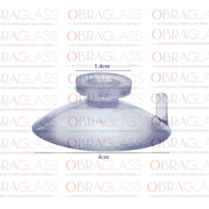 VENTOSA, VENTOSINHA DE SILICONE PARA VIDRO ACRILICO ACM AQUARIO 1