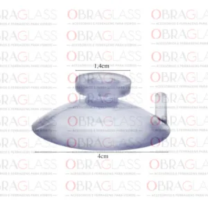 VENTOSA, VENTOSINHA DE SILICONE PARA VIDRO ACRILICO ACM AQUARIO 1