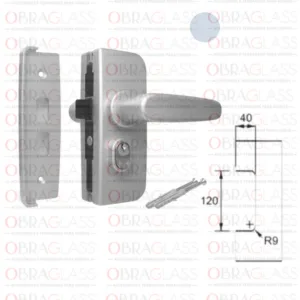 FECHADURA 1510-11 VIDRO ALVENARIA 6 FECHADURA 1510-11 VIDRO ALVENARIA 6