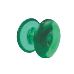 Puxador Para Porta de Vidro em Acrílico Verde "Grande"