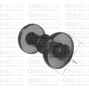 PUXADOR PARA PORTA DE BOX DE BANHEIRO DE VIDRO BLINDEX 3 PUXADOR PARA PORTA DE BOX DE BANHEIRO DE VIDRO BLINDEX 3