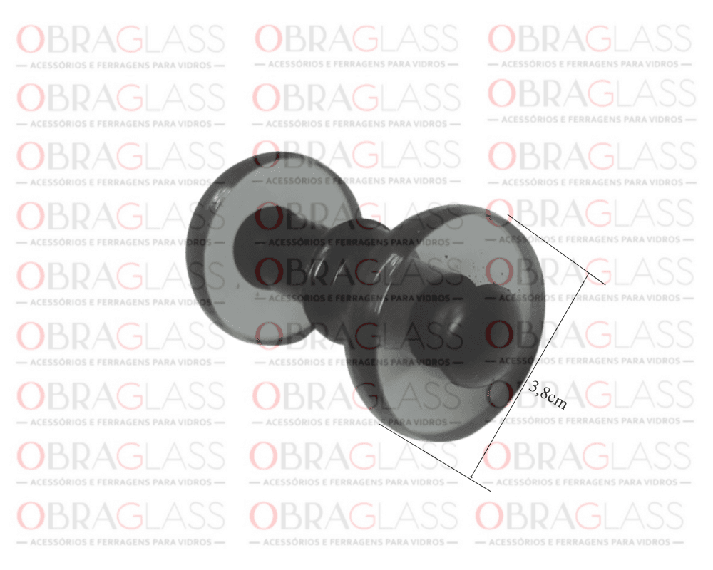 PUXADOR PARA PORTA DE BOX DE BANHEIRO DE VIDRO BLINDEX 3 PUXADOR PARA PORTA DE BOX DE BANHEIRO DE VIDRO BLINDEX 3