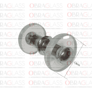 PUXADOR PARA PORTA DE BOX DE BANHEIRO DE VIDRO BLINDEX 3 PUXADOR PARA PORTA DE BOX DE BANHEIRO DE VIDRO BLINDEX 3