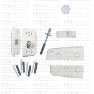 KIT 1 DE POLIMERO PARA PORTA PIVOTANTE COM 1520 INVERTIDO VIDRO ALVENARIA 2