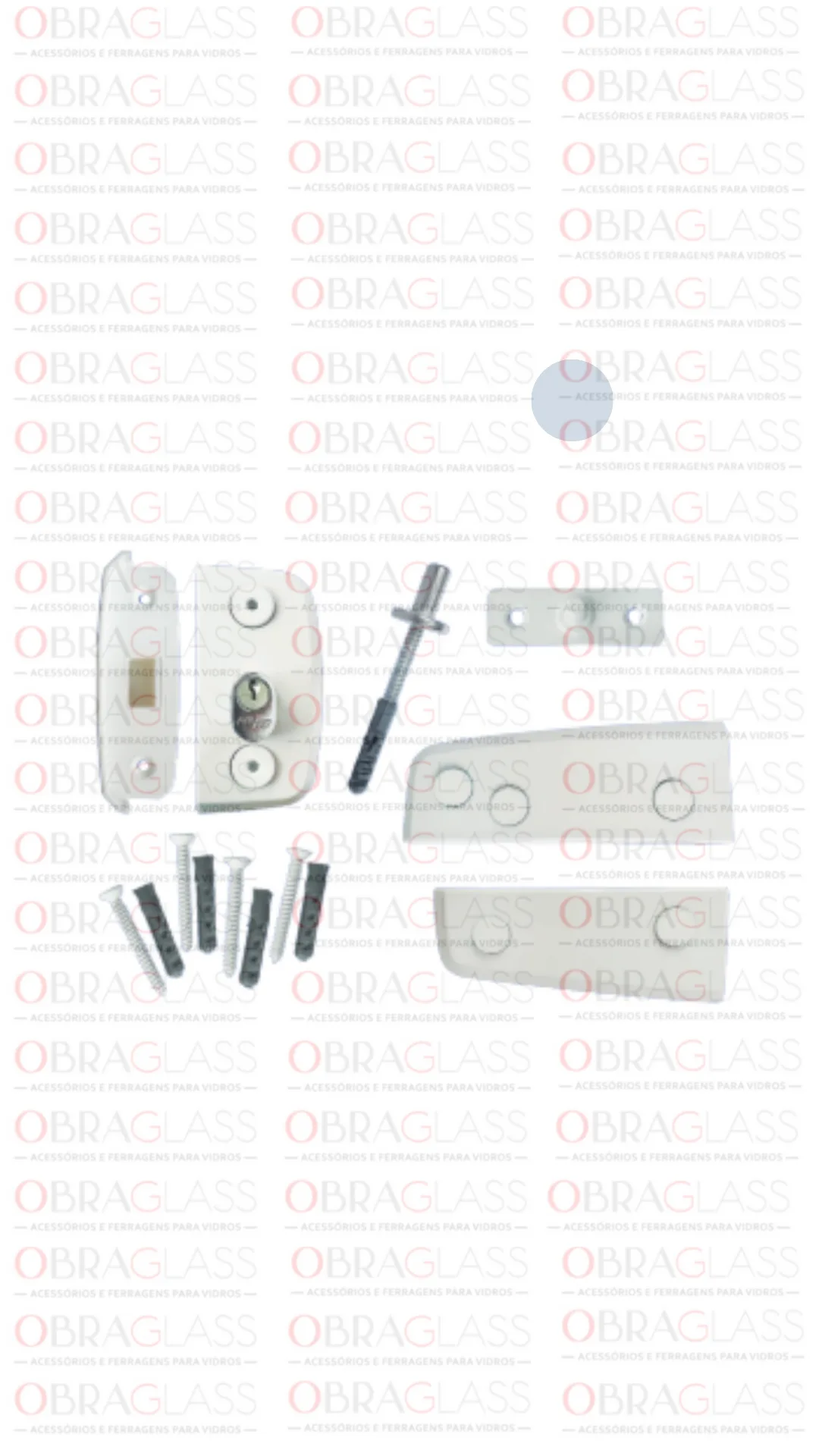 KIT 1 DE POLIMERO PARA PORTA PIVOTANTE COM 1520 INVERTIDO VIDRO ALVENARIA 2