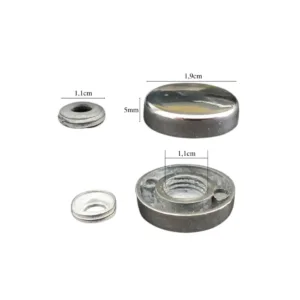 BOTÃO CABEÇA CHATA ROSCA INTERNA PARA ESPELHO QUADRO ObraGlass 2 BOTÃO CABEÇA CHATA ROSCA INTERNA PARA ESPELHO QUADRO ObraGlass 2