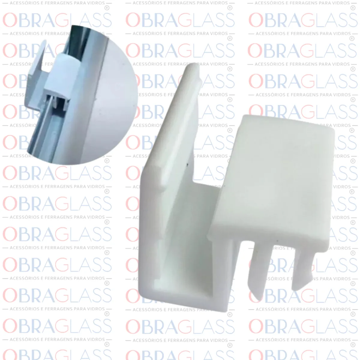 GUIA DESLIZANTE PARA BOX DE VIDRO DE BANHEIRO GLASS VETRO BLINDEX OBRAGLASS WR VIDROS DESICON ILUSTRATIVA 1.2