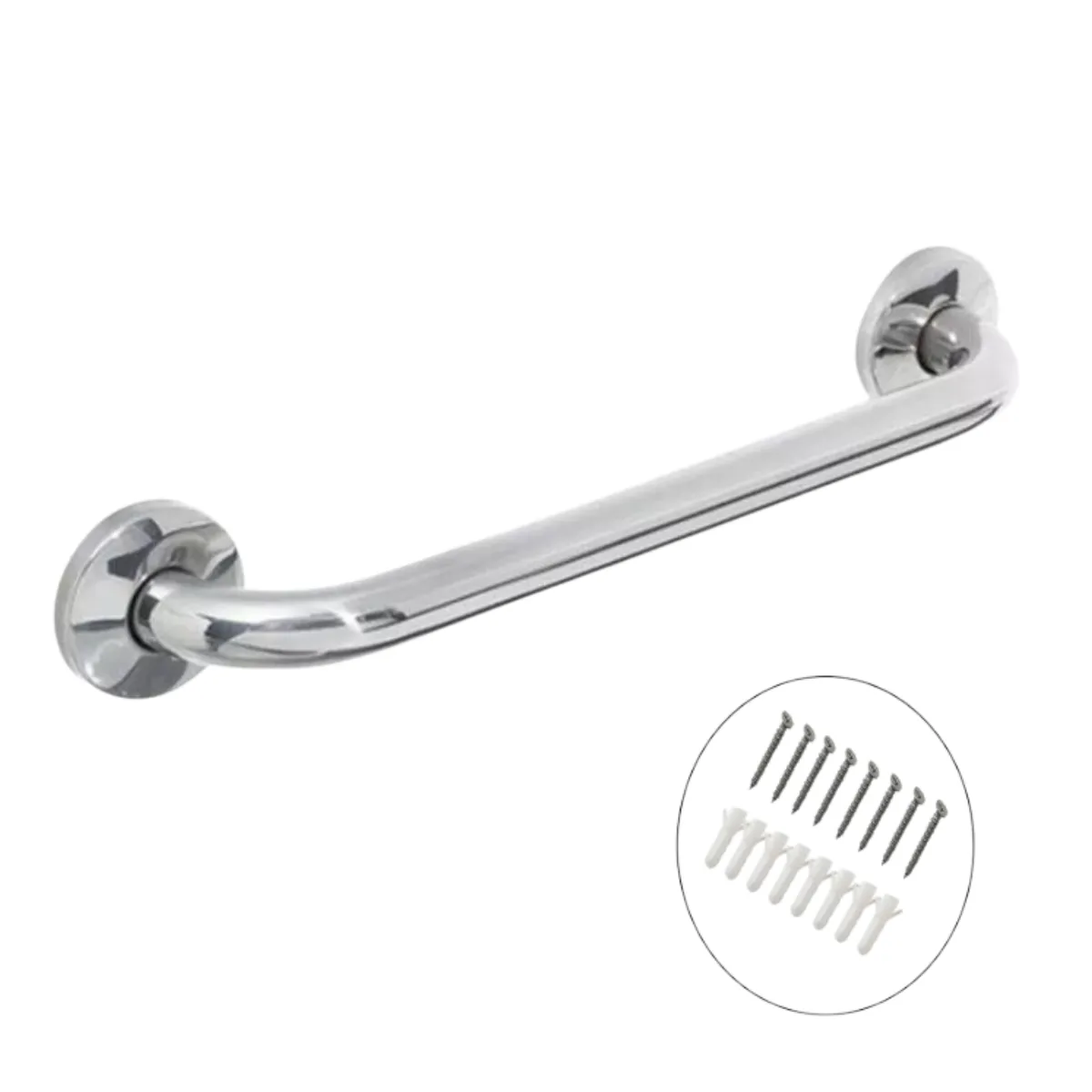 Barra De Apoio 3,2Cm X 60Cm "Inox"