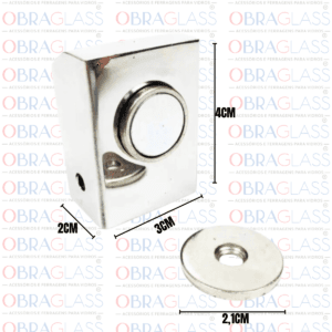 BATEDOR FIXADOR DE INOX PORTA DE MADEIRA MEDIDA OBRAGLASS 1 BATEDOR FIXADOR DE INOX PORTA DE MADEIRA MEDIDA OBRAGLASS 1