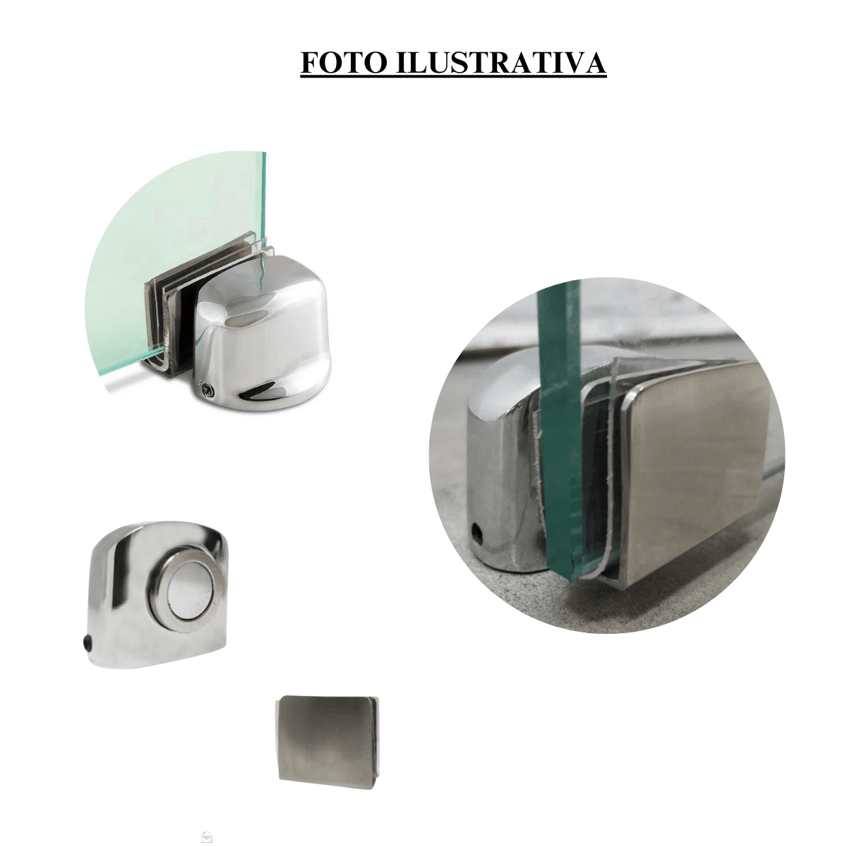 BATEDOR MAGNETICO PARA PORTA DE MADEIRA VIDRO ObraGlass 8 BATEDOR MAGNETICO PARA PORTA DE MADEIRA VIDRO ObraGlass 8