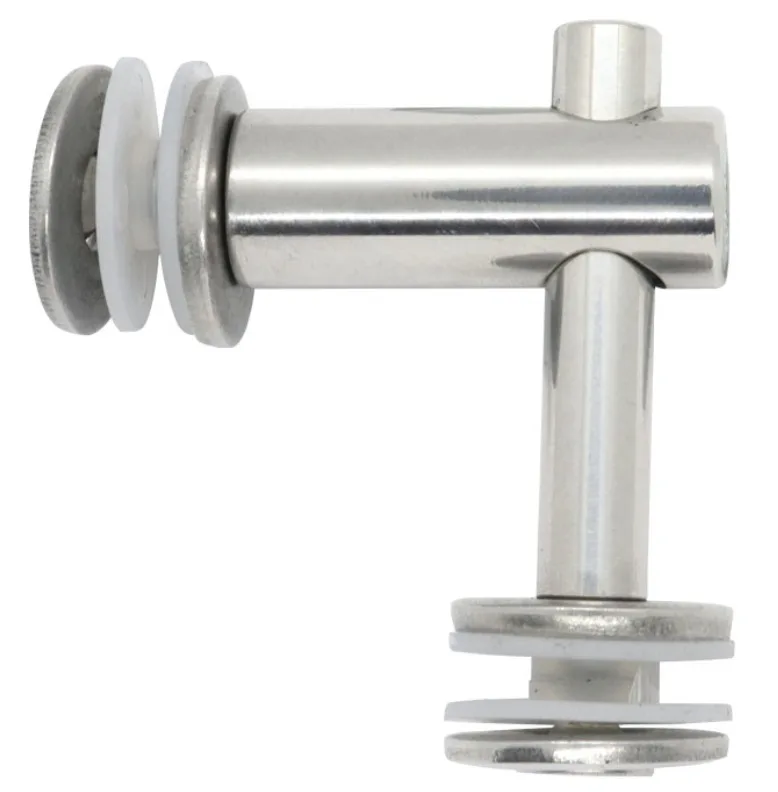 Conector De Inox 90º Grau - V.V - Escovado P/ Corrimçao De Inox