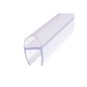 PERFIL SILICONADO BARRIGUINHA PARA VIDRO TEMPERADO 8MM OU 10MM BLINDEX OBRAGLASS 1