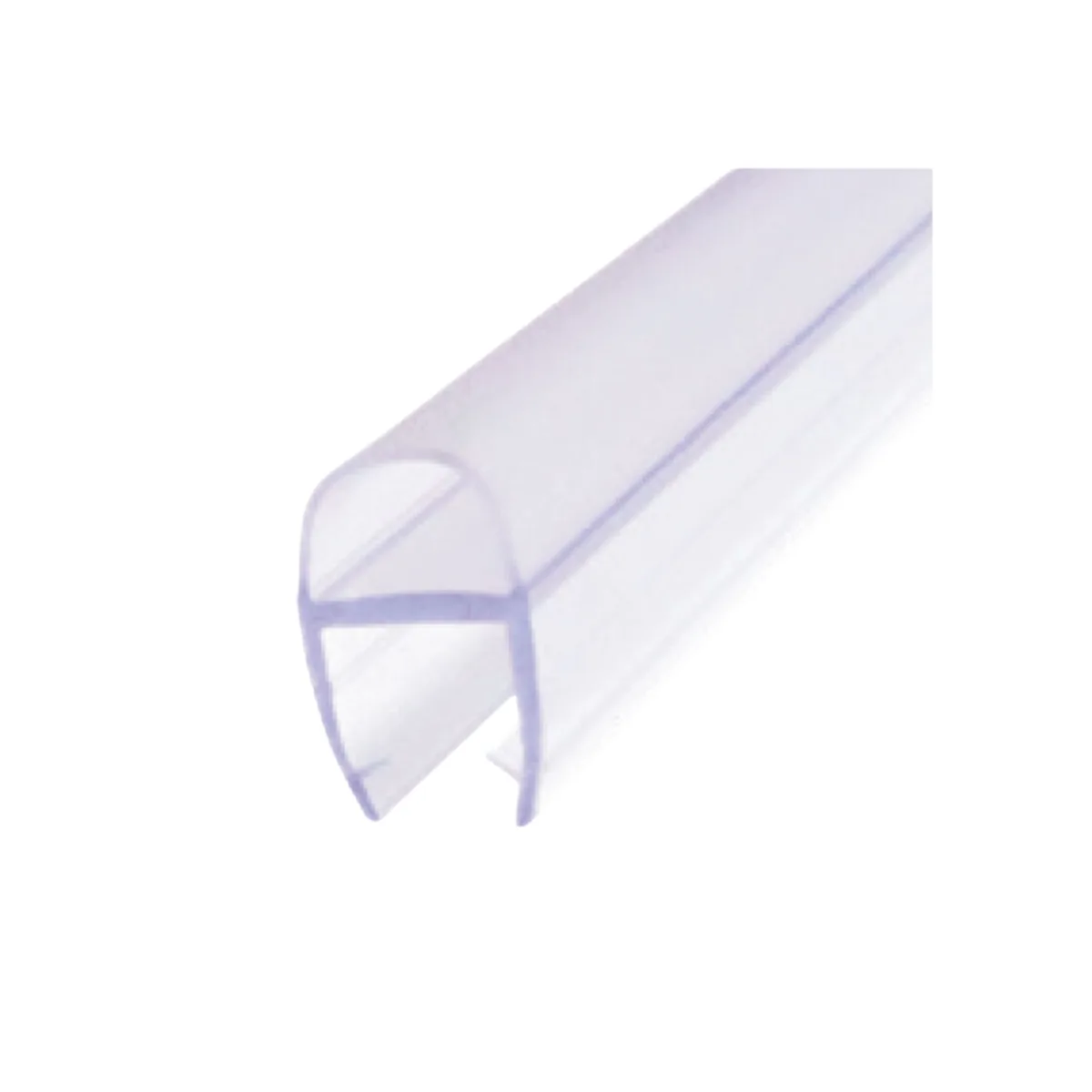 PERFIL SILICONADO BARRIGUINHA PARA VIDRO TEMPERADO 8MM OU 10MM BLINDEX OBRAGLASS 1