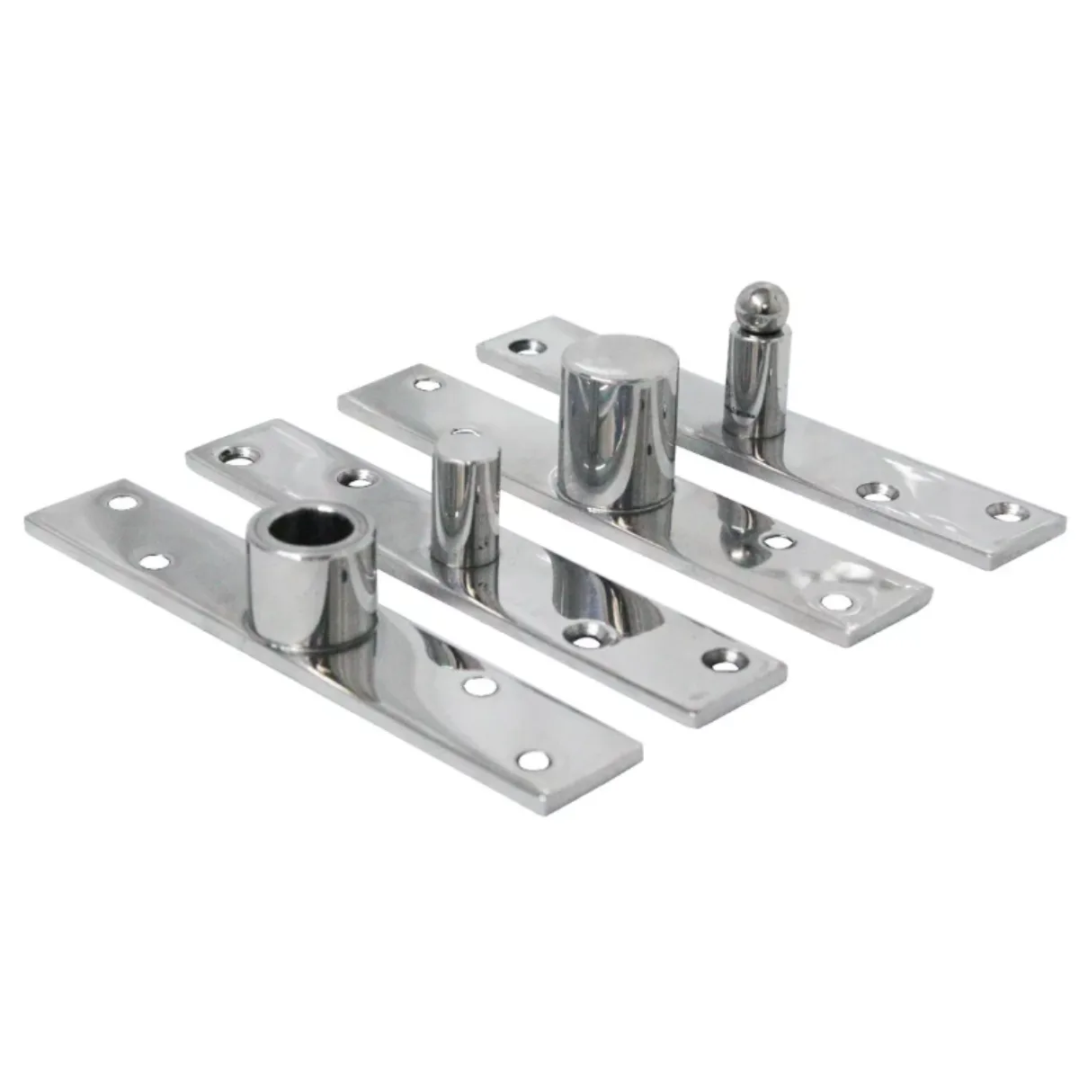 Pivô De Inox Superior E Inferior 250Kg - Polido