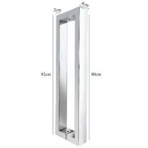 PUXADOR C PARA VIDRO OU MADEIRA 2 PUXADOR C PARA VIDRO OU MADEIRA 2