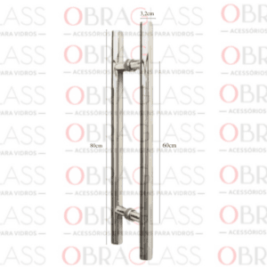 PUXADOR TUBULAR REDONDO PARA ORTA DE VIDRO OU MADEIRA 3 PUXADOR TUBULAR REDONDO PARA ORTA DE VIDRO OU MADEIRA 3