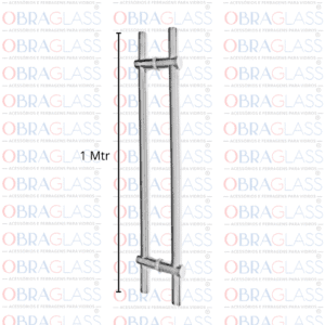 PUXADOR DE INOX AJUSTAVEL REGULAR ALTURA DO ENTRE FUROS PARA PORTA DE VIDRO MADEIRA ALUMINIO BLINDEX OBRAGLASS 02 PUXADOR DE INOX AJUSTAVEL REGULAR ALTURA DO ENTRE FUROS PARA PORTA DE VIDRO MADEIRA ALUMINIO BLINDEX OBRAGLASS 02