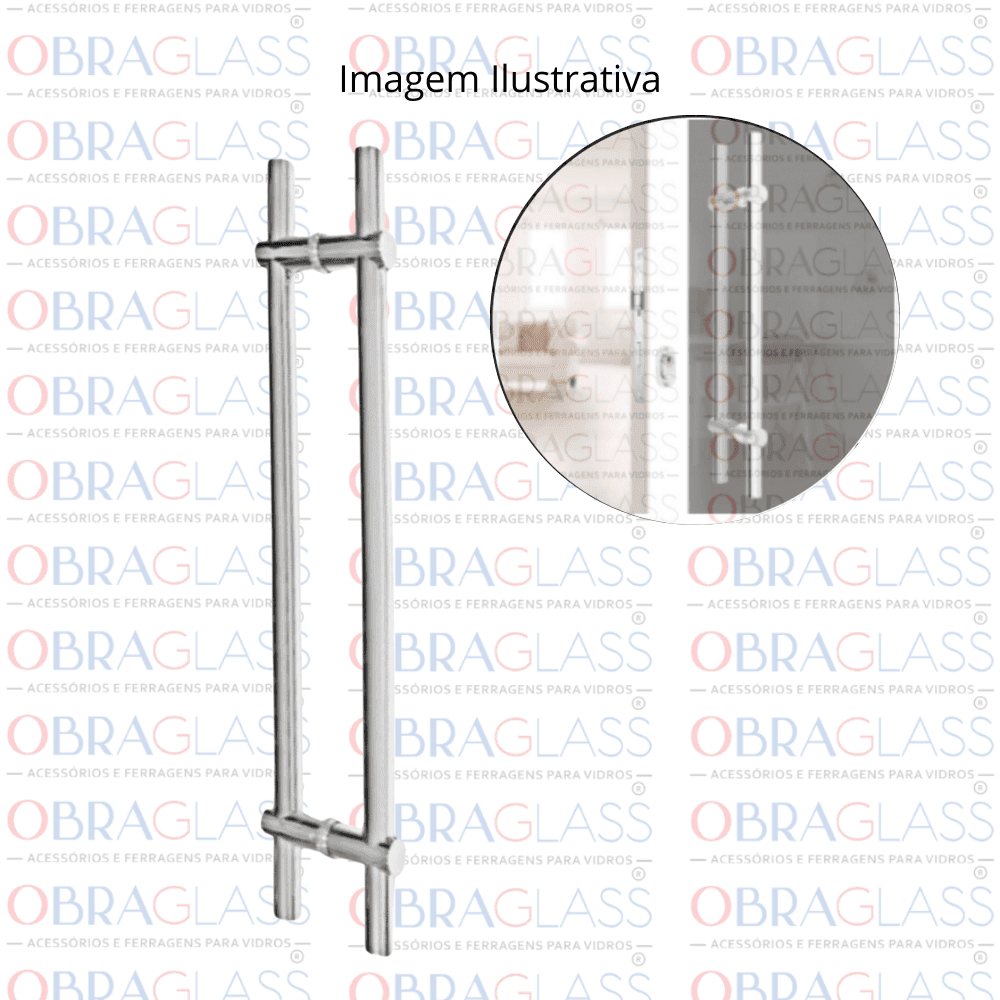 PUXADOR DE INOX AJUSTAVEL REGULAR ALTURA DO ENTRE FUROS PARA PORTA DE VIDRO MADEIRA ALUMINIO BLINDEX OBRAGLASS 03 PUXADOR DE INOX AJUSTAVEL REGULAR ALTURA DO ENTRE FUROS PARA PORTA DE VIDRO MADEIRA ALUMINIO BLINDEX OBRAGLASS 03